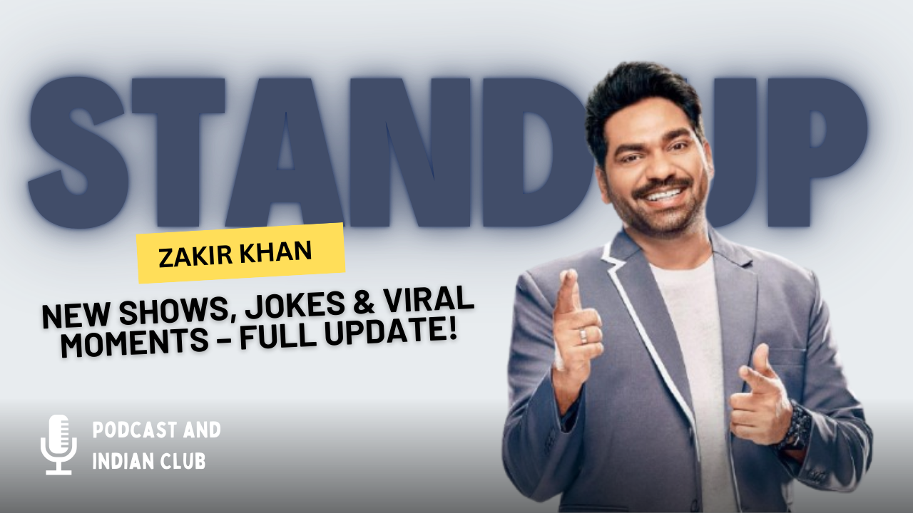 Zakir Khan’s New Stand Up Shows, Jokes & Viral Moments – Full Update!